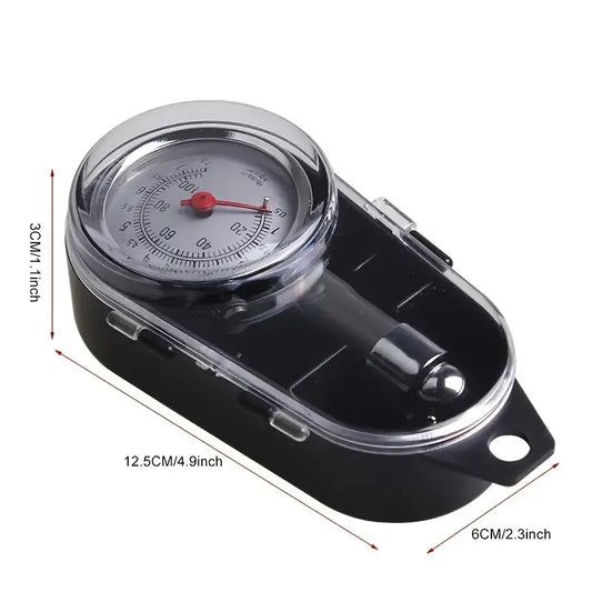 Accurately Measure Tire Pressure with this Easy-to-Use Auto Motorcycle Tire Pressure Tester